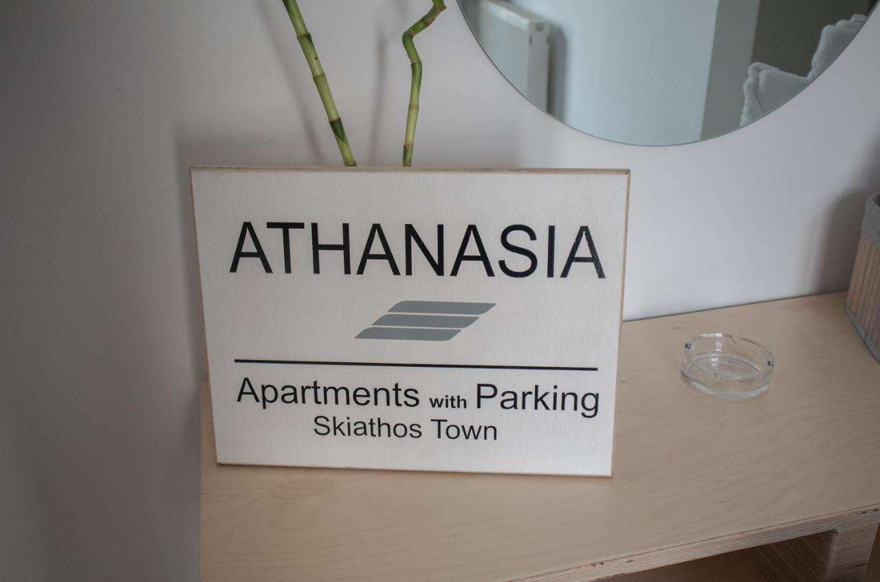 Athanasia Apartments Skiathos-Stadt Exterior foto